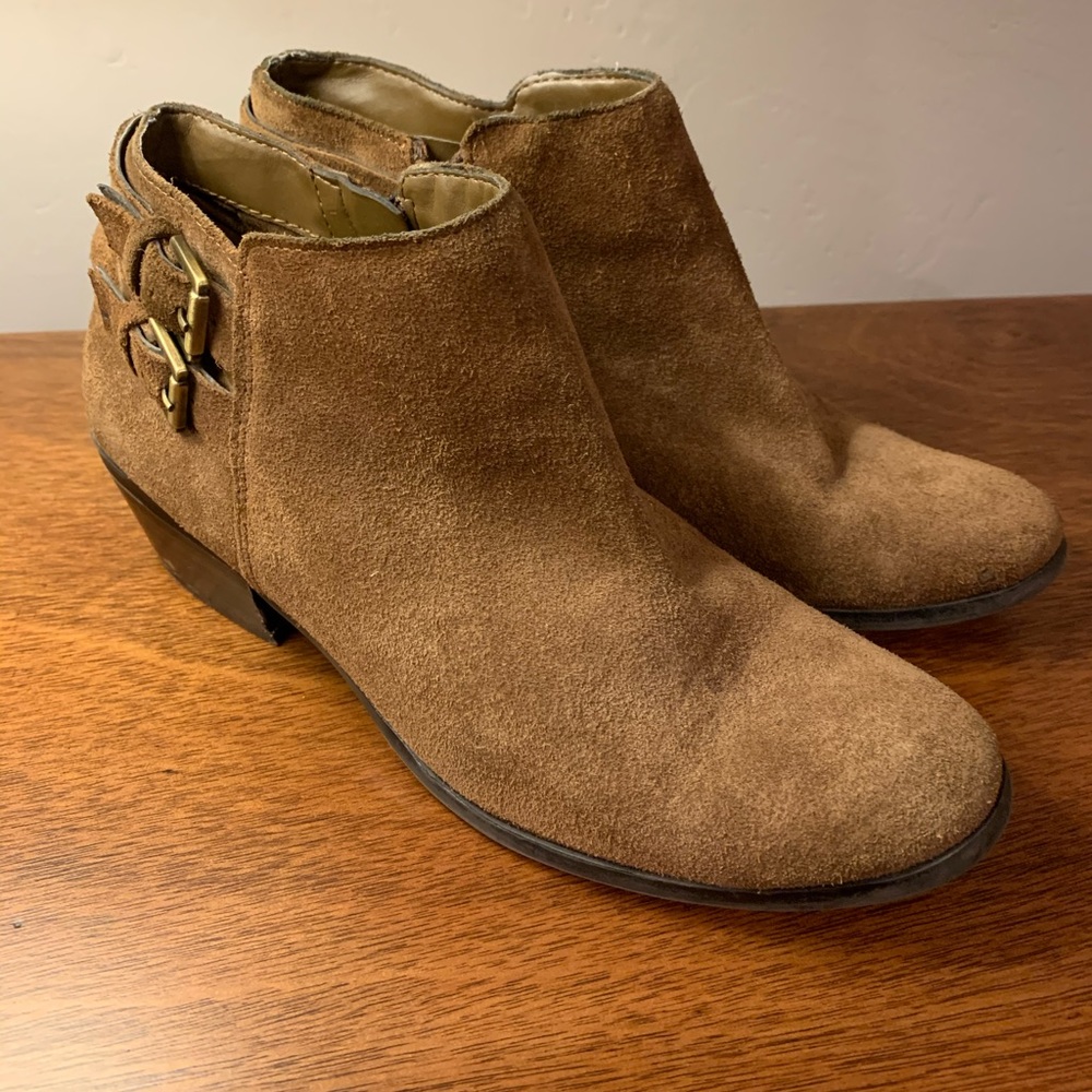 Sam Edelman suede booties
